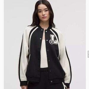 lululemon athletica Scuba Varsity Collegiate Jacket